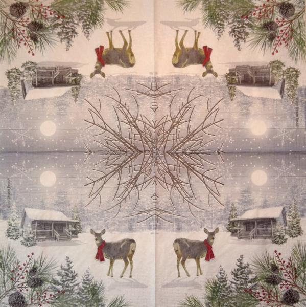 070 Christmas Tree - 3-ply (70 red) - Ihr